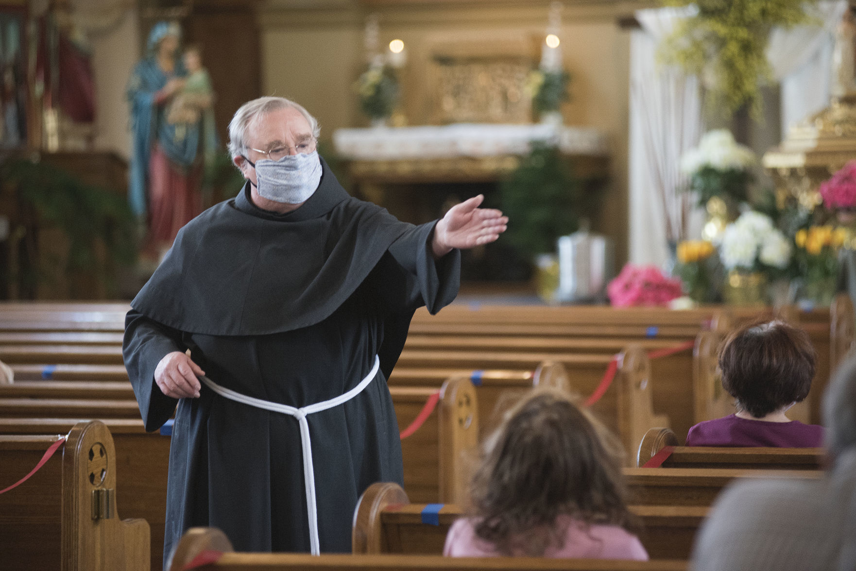 Churches welcome back parishioners